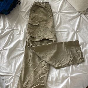 REI khaki cargo pants size S